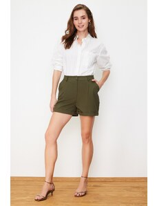 Trendyol Green Regular Fit Woven Shorts