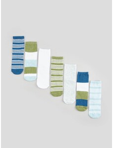 Sinsay - Sada 7 párů ponožek - vícebarevná