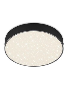 Briloner Briloner 7073-415 - LED Stropní svítidlo STAR SKY LED/16W/230V pr. 21 cm černá BL1636