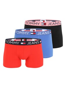 Tommy Jeans Boxerky modrá / červená / černá / bílá
