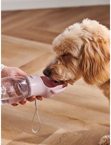 Sinsay - Lahev na vodu pro psa - pastelová růžová