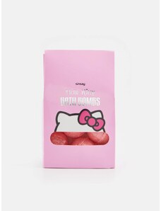 Sinsay - Sada 6 koupelových bomb Hello Kitty - pastelová růžová