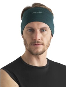 Merino čelenka ICEBREAKER Unisex Cool-Lite Flexi Headband, Fathom Green velikost: OS (UNI)