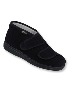 Zdravotní obuv Befado Dr. Orto 986D003 986M003 černé důchodky papuče nejen pro diabetiky
