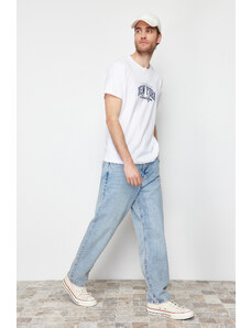 Trendyol Blue 90's Straight Fit Jeans Jeans Pants