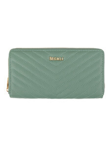Pouzdrová peněženka kožená SEGALI 50509 lt.green