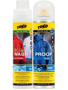 Sprej TOKO Duo Pack,Textile Proof & Textile Wash,250ml 092-5582504
