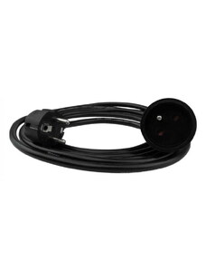 ECOLIGHT Prodlužovací kabel 3m - černý