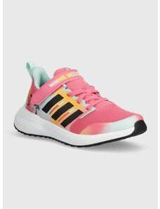 Dětské sneakers boty adidas x Disney růžová barva