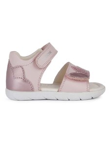 Dětské sandály Geox SANDAL ALUL růžová barva