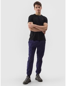 4F Pánské kalhoty casual jogger - tmavě modré