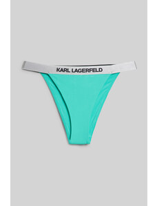 PLAVKY KARL LAGERFELD LOGO BIKINI BOTTOM W/ ELASTIC