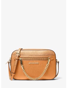 MICHAEL KORS dámská kožená kabelka,crossbody Jet Set Large oranžová