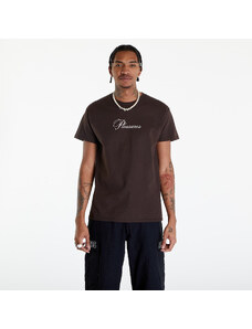 Pánské tričko PLEASURES Stack T-Shirt Brown
