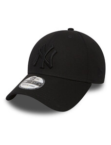 NEW ERA 3930 MLB League Basic NEYYAN BLACK ON BLACK