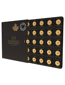 Royal Canadian Mint zlaté mince MapleGram 25 x 1 g