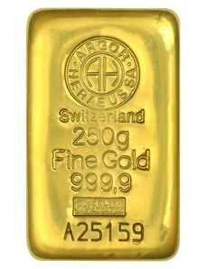 Argor-Heraeus zlatý slitek 250 g