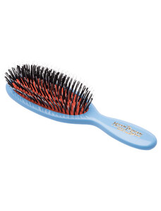 Mason Pearson Pocket Bristle & Nylon Hairbrush BN4 1 ks, Modrá