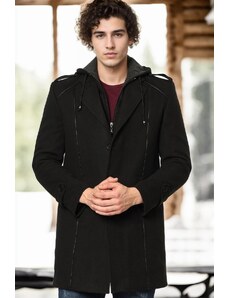 PLT8334 DEWBERRY MEN'S COAT-BLACK-2