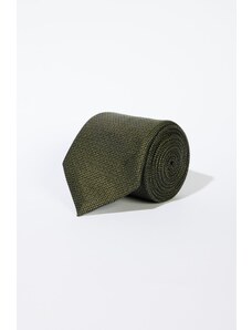 ALTINYILDIZ CLASSICS Men's Black-Green Patterned Tie