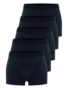 Trendyol Navy Blue 5-Piece Basic Boxer