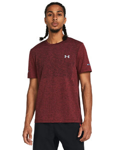 Under Armour Seamless Stride SS | Red Solstice/Reflective