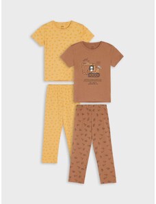 Sinsay - Sada 2 pyžam - béžová