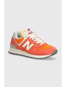 Sneakers boty New Balance 574 oranžová barva, U574RCB