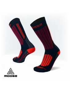 MOOSE ponožky Katla Červená XS 36-37