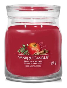Yankee Candle Red Apple Wreath signature svíčka střední 368 g