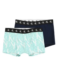 Calvin Klein Underwear Plavecké šortky marine modrá / světlemodrá / černá / bílá