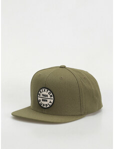 Brixton Oath III Snapback (olive surplus/whitecap)zelená