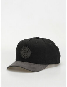 Brixton Crest C Mp Snapback (black/black/black)černá