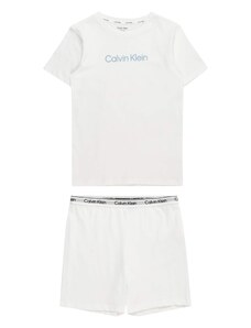 Calvin Klein Underwear Pyžamo světlemodrá / světle šedá / černá / bílá