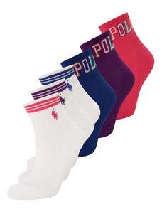 Polo Ralph Lauren Ponožky námořnická modř / bobule / pink / bílá