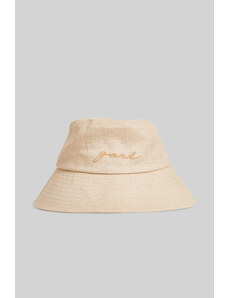 KLOBOUK GANT LINEN BUCKET HAT žlutá S/M