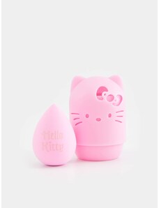 Sinsay - Sada 2 make-upových houbiček Hello Kitty - pastelová růžová