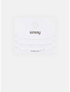 Sinsay - Sada 3 náramků - sříbrná
