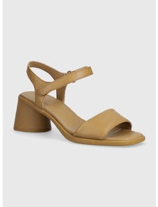 Kožené sandály Camper Kiara Sandal hnědá barva, K201501.010