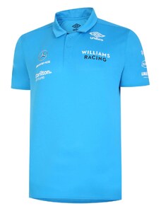 F1 official merchandise Williams F1 týmová polokošile světle modrá - M