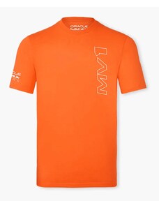 F1 official merchandise Red Bull Racing F1 dětské fanouškovské triko Max Verstappen oranžové - JL/12