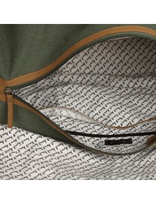 Bagind Sagar Green - unisex látková cestovní taška zelená, ruční výroba, český design
