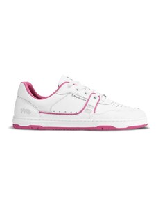 Be Lenka Barebarics Arise - White & Raspberry Pink barefoot tenisky