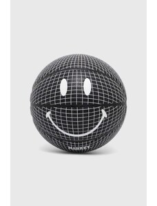 Míč Market Smiley Grid Basketball černá barva, 360001475