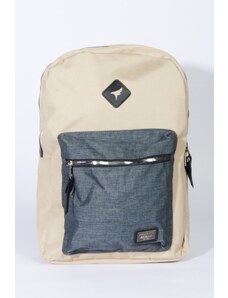 AC&Co / Altınyıldız Classics Men's Mink-anthracite Logo Sports School-Backpack with Laptop Compartment