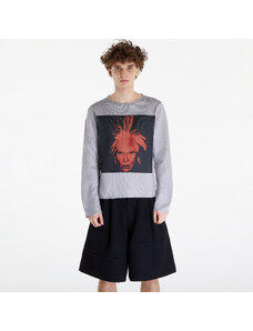 Pánský svetr Comme des Garçons SHIRT Sweater Grey/ Red