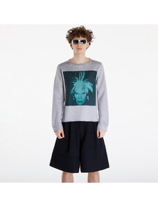 Pánský svetr Comme des Garçons SHIRT Sweater Grey/ Green
