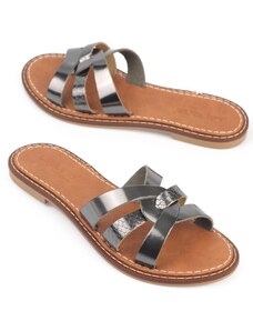 Capone Outfitters Mules - Gold-colored - Flat