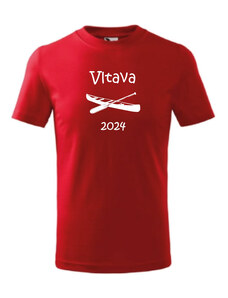 trend-design.cz Dětské vodácké tričko - Vltava