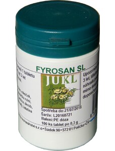 Jukl Fyrosan SL 100 tablet